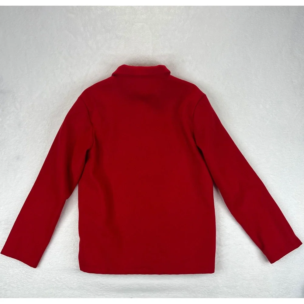 MANFINITY Red Tracksuit Set Jacket Pants Athletic Casual Men Size‎ S